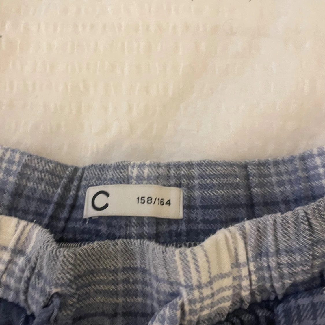 Blårutiga mjukisbyxor  - 2