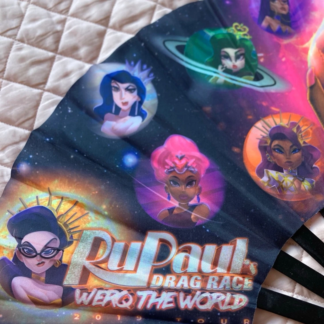 RuPaul’s Drag Race Werq The World solfjäder - 2