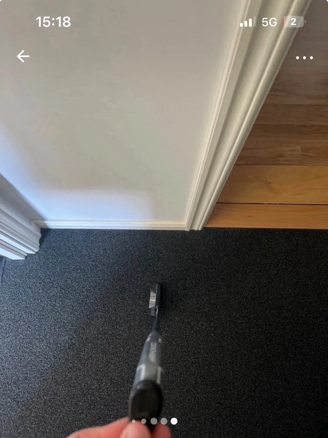Golfputter Harmonized svart/grå vänster mycket bra  - 4