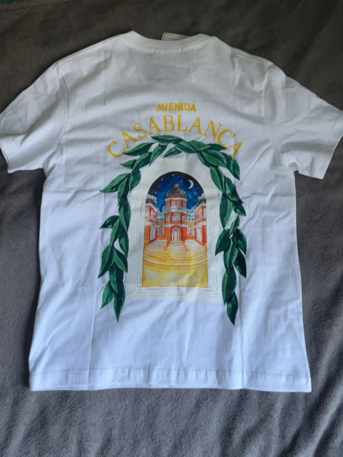 Vit t-shirt Casablanca  - 2
