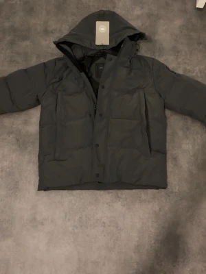 Mörkgrön dunjacka från Canada Goose - Säljer en mörkgrön dunjacka från Canada Goose som är perfekt till den höst och vinter. Kan gå ner till 1650 vid snabb affär