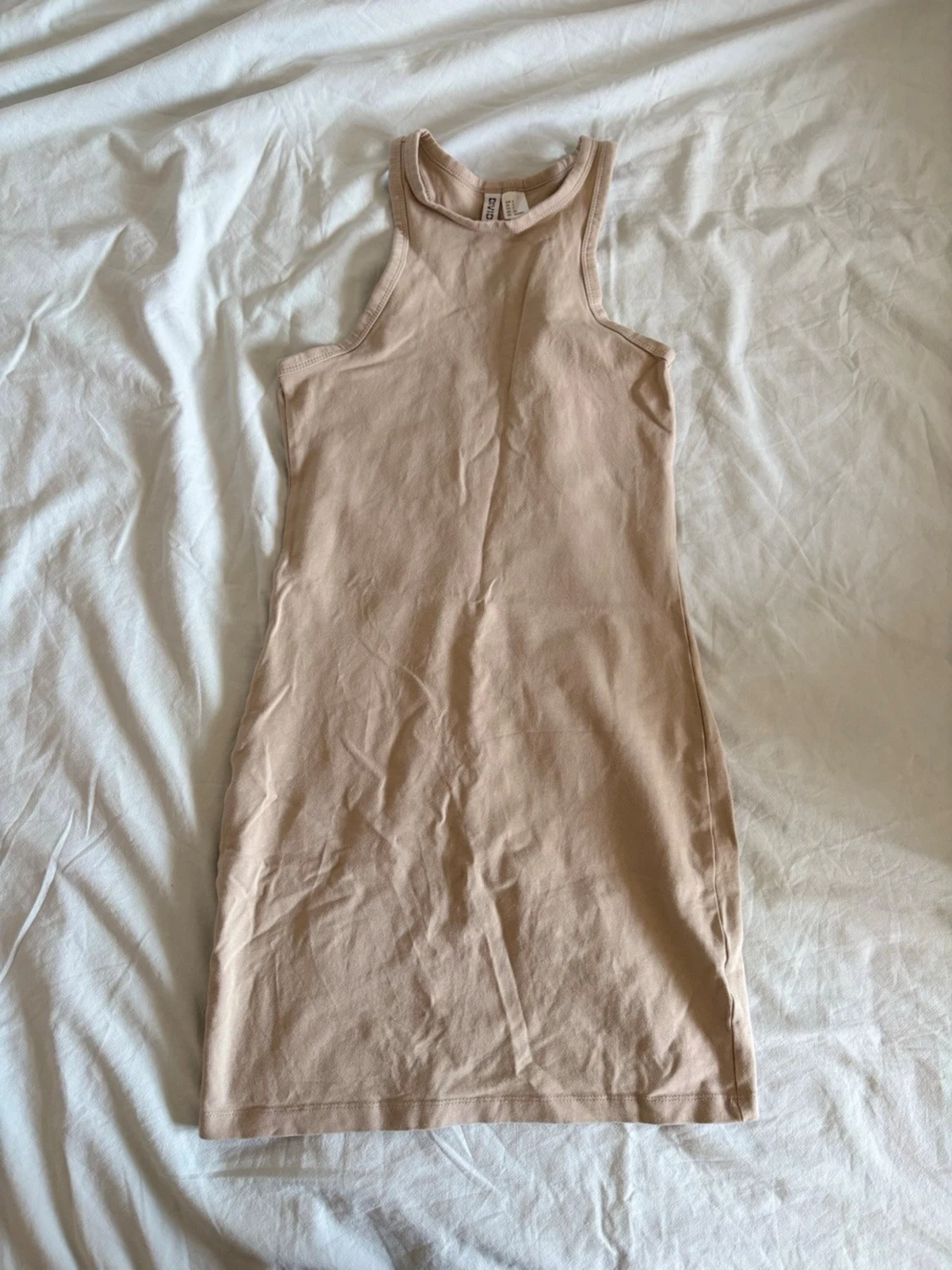 Beige klänning