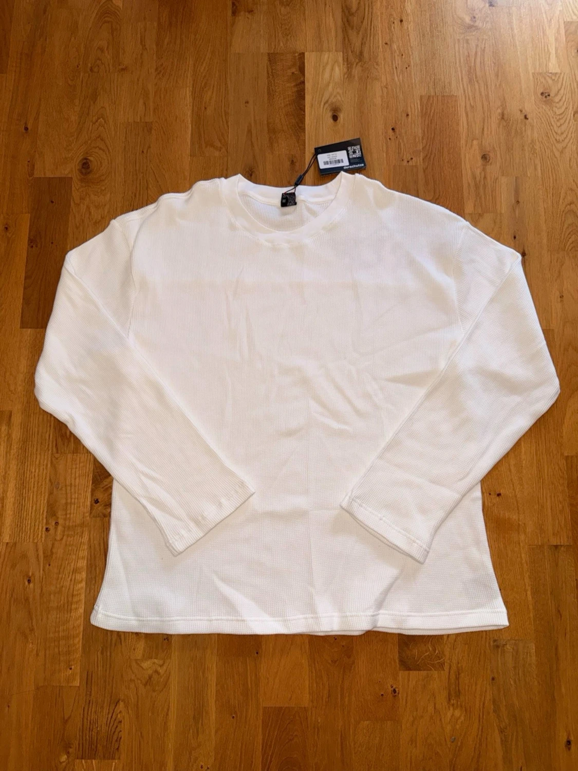 Vit waffle knit från derschutze  - 1