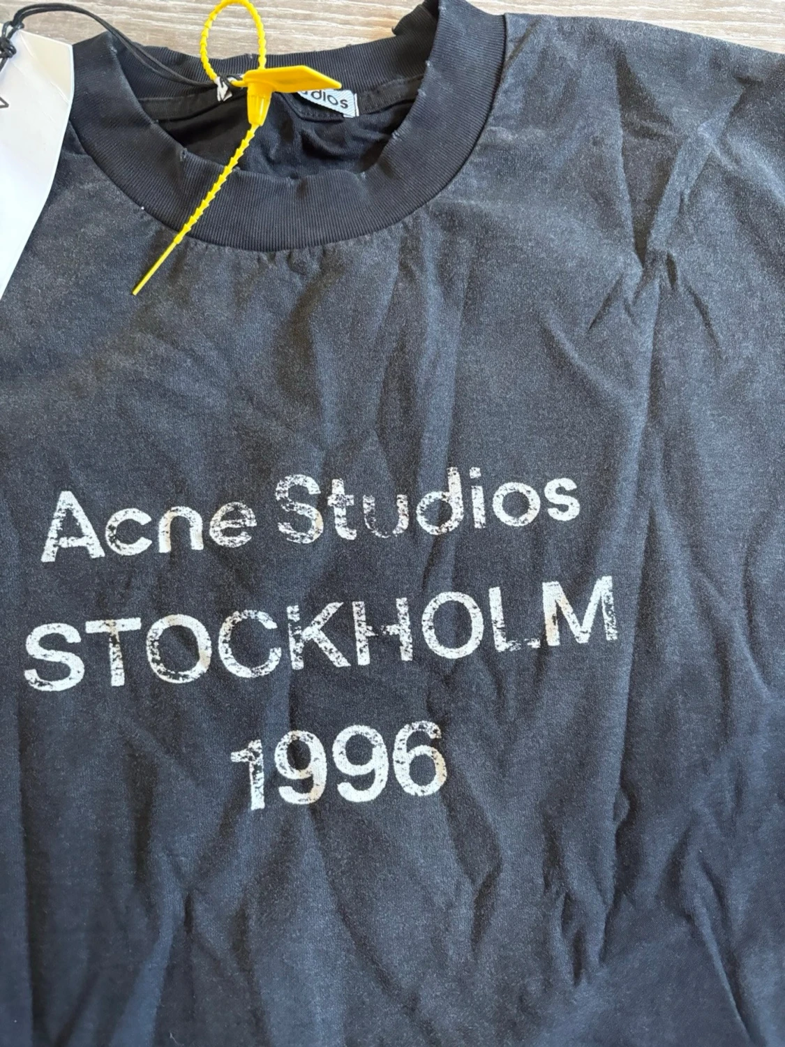 Svart långärmad topp Acne Studios - 1