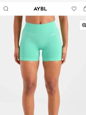 Träningsshorts AYBL - Jättesnygga träningsshorts från Aybl i modellen ”adapt”. Endast använda en gång. Modellen på bilden har storlek XS och nypris är 450kr💞