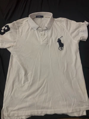 Snygg Ralph Lauren Piké - RL pike med lite större loga äldre model då de är min brorsas gamla men passar ingen av oss längre passar mellan M och S 