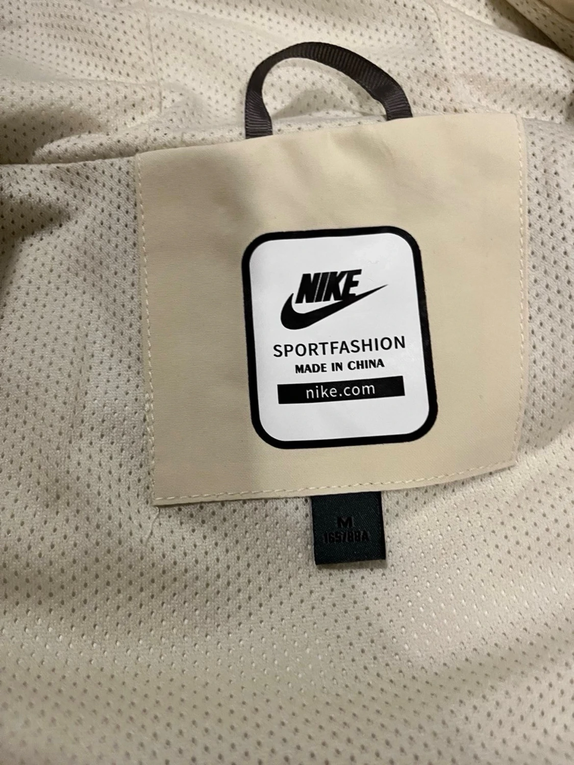Vit Brasil Nike vindjacka med huva - 2