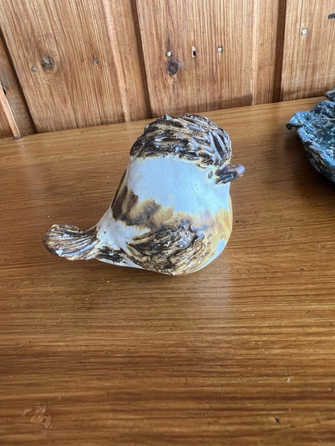 Keramisk fågel prydnadsfigur - 3