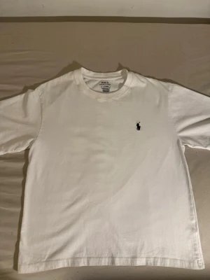 Vit T-Shirt - Jättefin Vit T-shirt i storlek S. Väldig ren och i nytt skick. Materialet är väldigt fina och skönt.