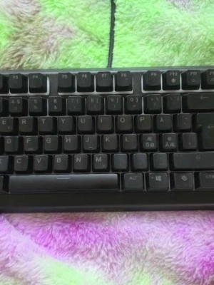 SteelSeries Apex 3 TKL - Säljer mitt SteelSeries Apex 3 TKL då det inte längre används.  - Fungerar som det ska - TKL-design utan numeriskt tangentbord - RGB-belysning - Mediekontroller - Ansluts via USB - Använt men i fint skick  Se bilder för skick och vad som ingår.  Hör gärna av dig om du har några frågor!💫