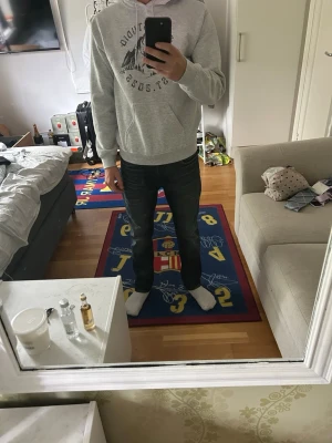 Grå BLNC studio hoodie  - Säljer en ljusgrå BLNC studio hoodie då jag inte änvänder den längre, köpt för 600 kr helt ny