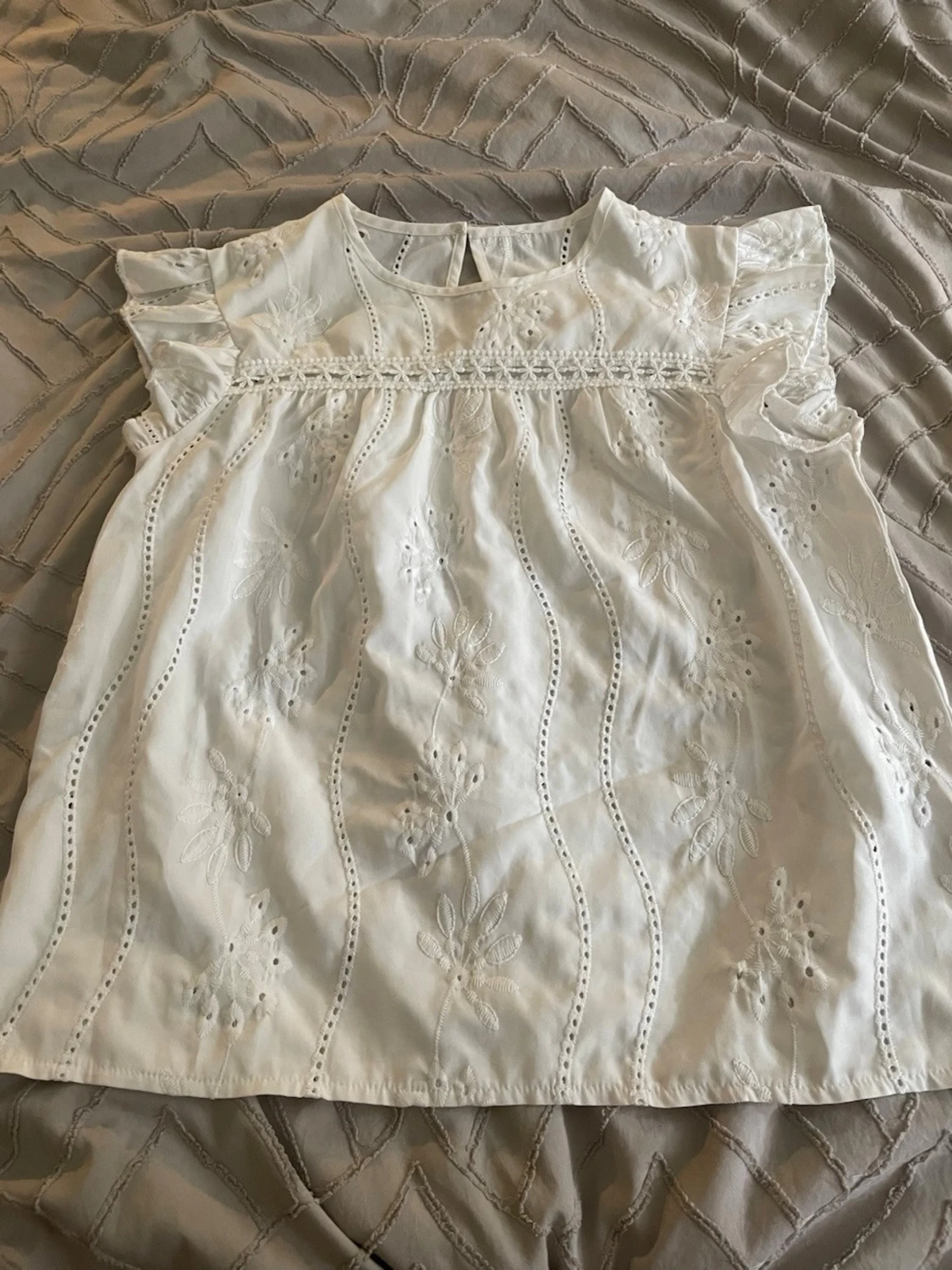 Vit blus