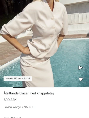 Nakd kostym topp - Intressekoll på denna as snygga kostym topp från Nakd av Lovisa Worge!❤️ använd en gång🥰nypris 899