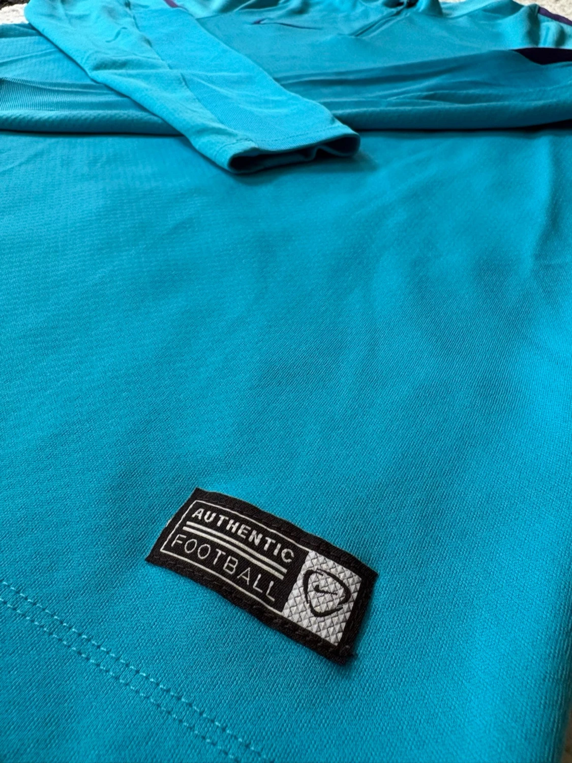 Blå långärmad träningströja Nike - 2