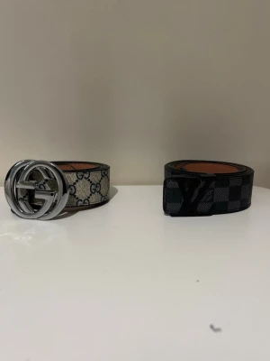 Gucci bälte + lv bälte  - helt ny, trygg & säker frakt. spårbar. VÄLJ INSTABOX! 