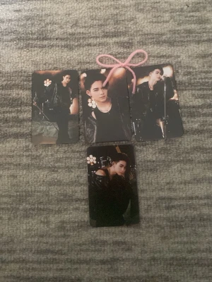 Enhypen Ni-Ki Lomo Cards (4 pcs) - Selling 4 Ni-Ki lomo cards in good condition. They have been kept carefully and only show minimal signs of handling, if any.  Please note: These are unofficial/fan-made lomo cards and are not official photocards. The design on the backside indicates that they are not official merchandise.  Perfect for ENHYPEN or Ni-Ki collectors who enjoy fan-made merchandise, decorating binders, or displaying their collection.  ✔️ Good condition ✔️ 4 Ni-Ki lomo cards included ✔️ Unofficial / fan-made (not authenti