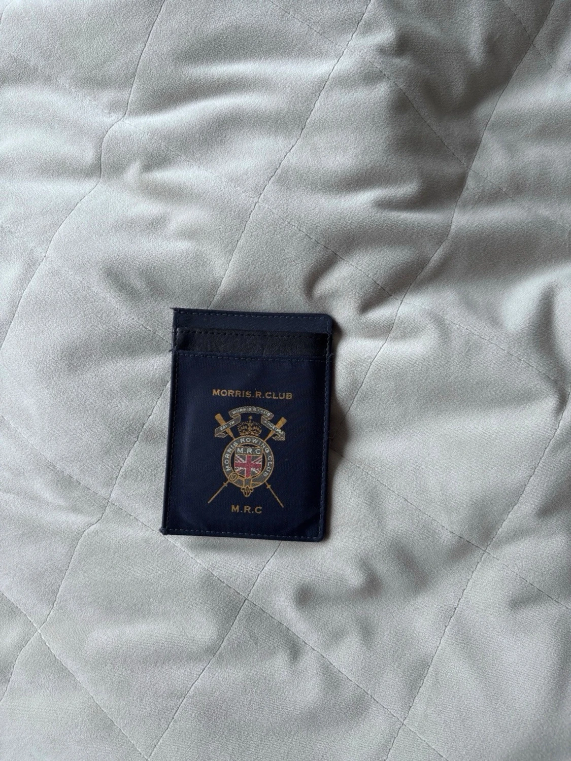 Mörkblå korthållare MORRIS