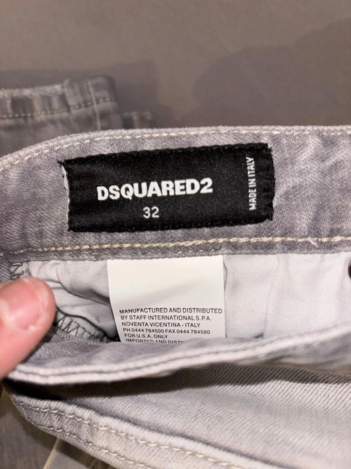Grå dsquared2 jeans  - 3