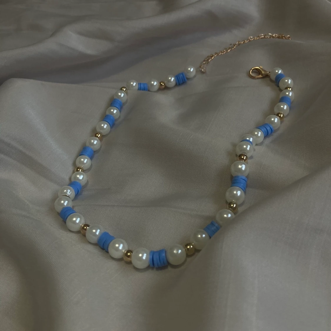 Pärlhalsband❤️‍🔥❤️‍🔥 - 90