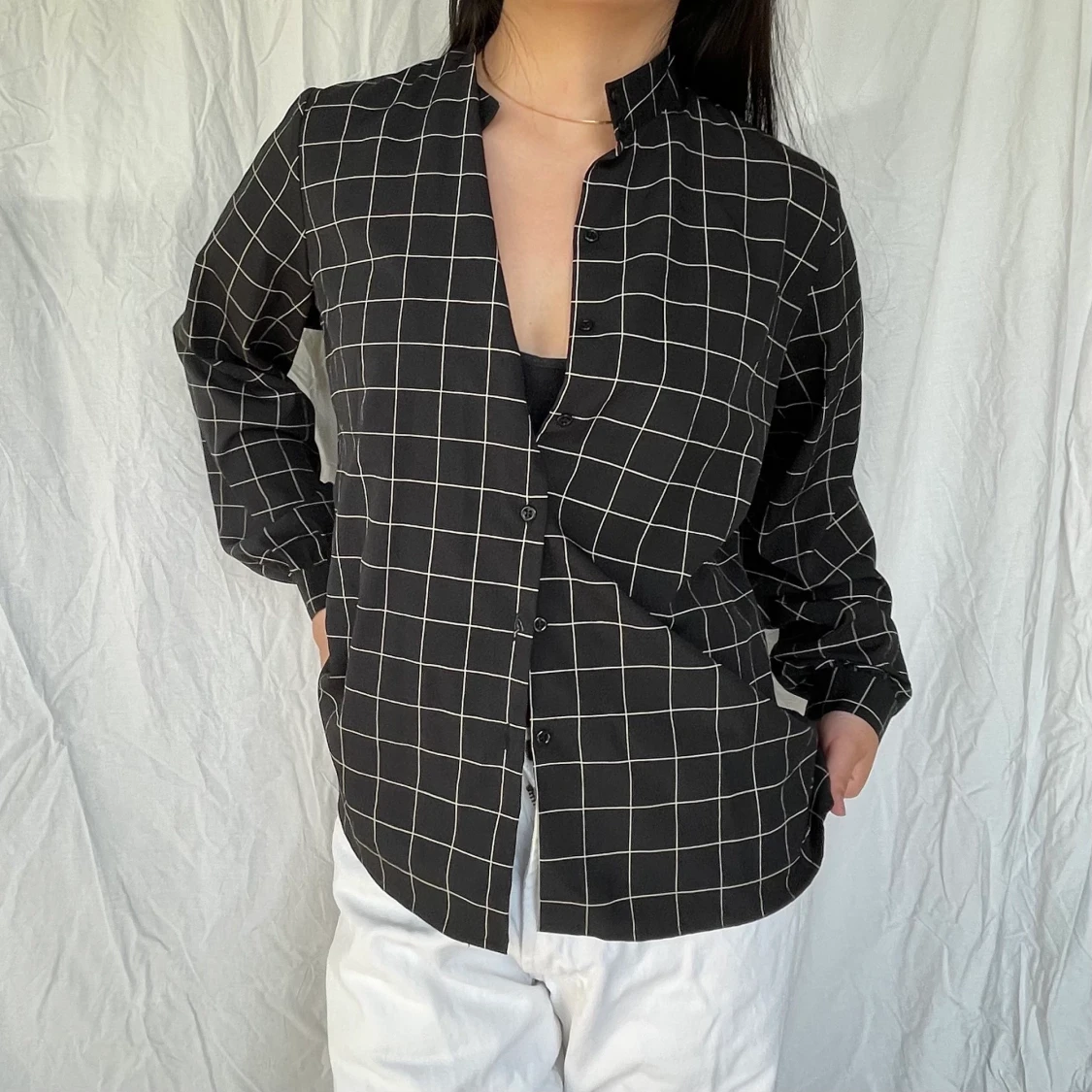 Rutig skjorta 🖤 - 90