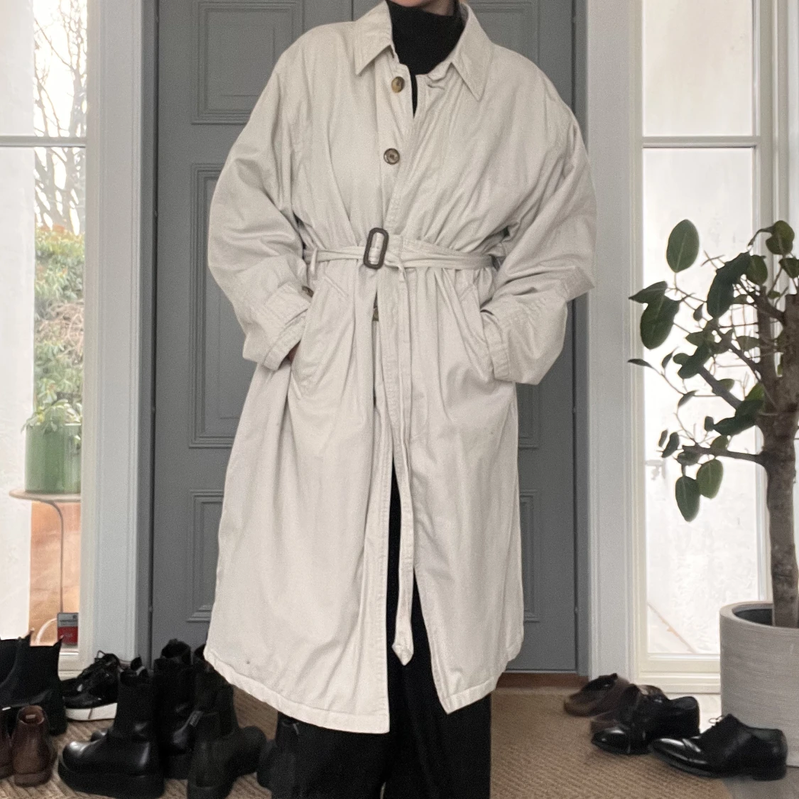 Oversized trenchcoat  - 90