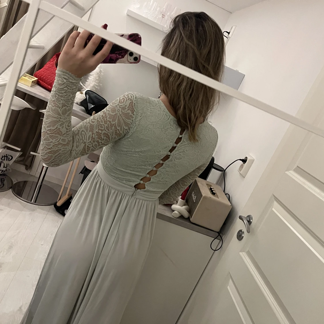 Balklänning ljusblå  - 91