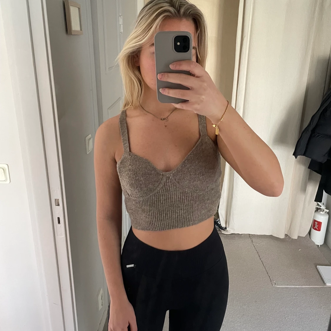 Mango stickad topp - 90