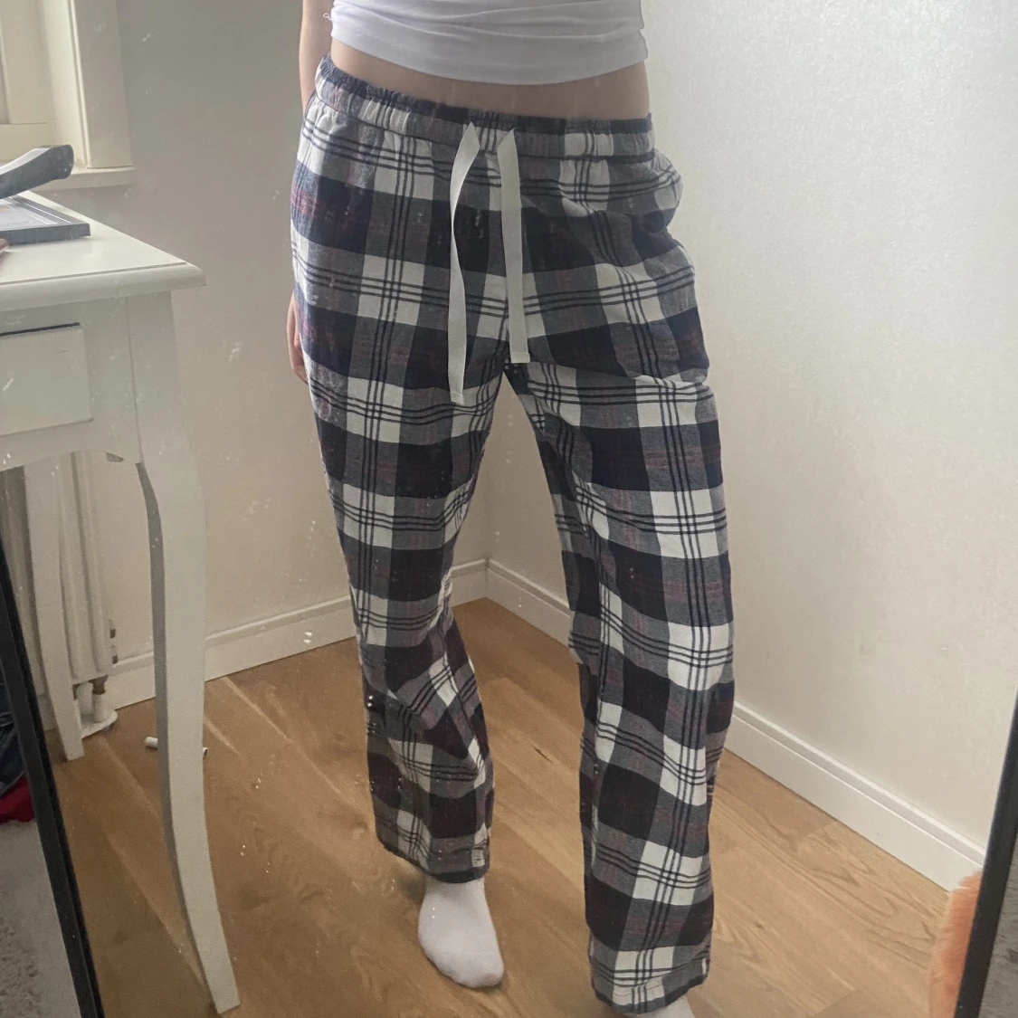 Rutiga pyjamas byxor - 90