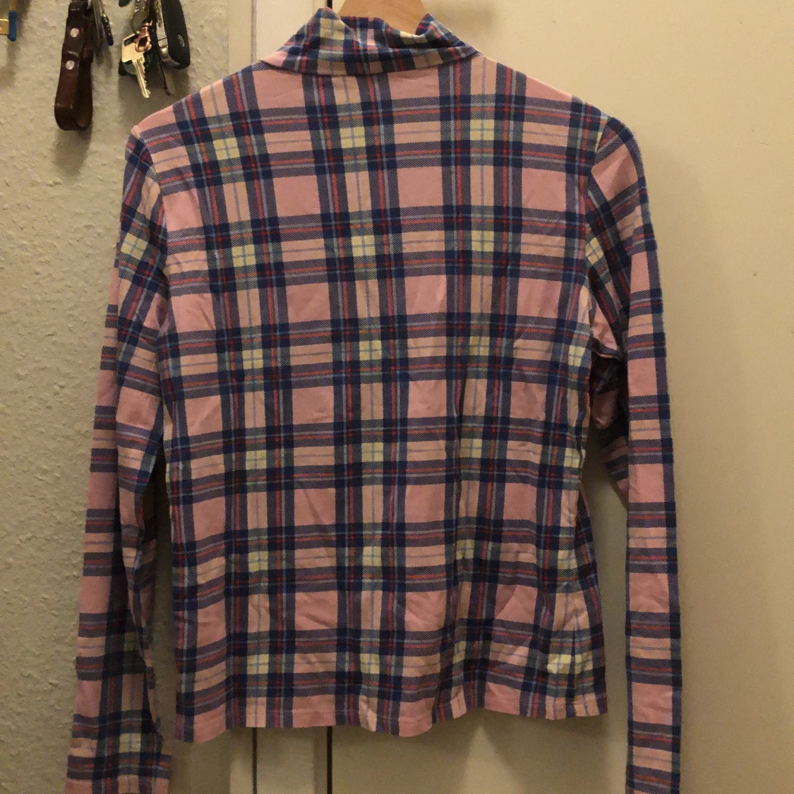 Rosa rutig polo monki - 91