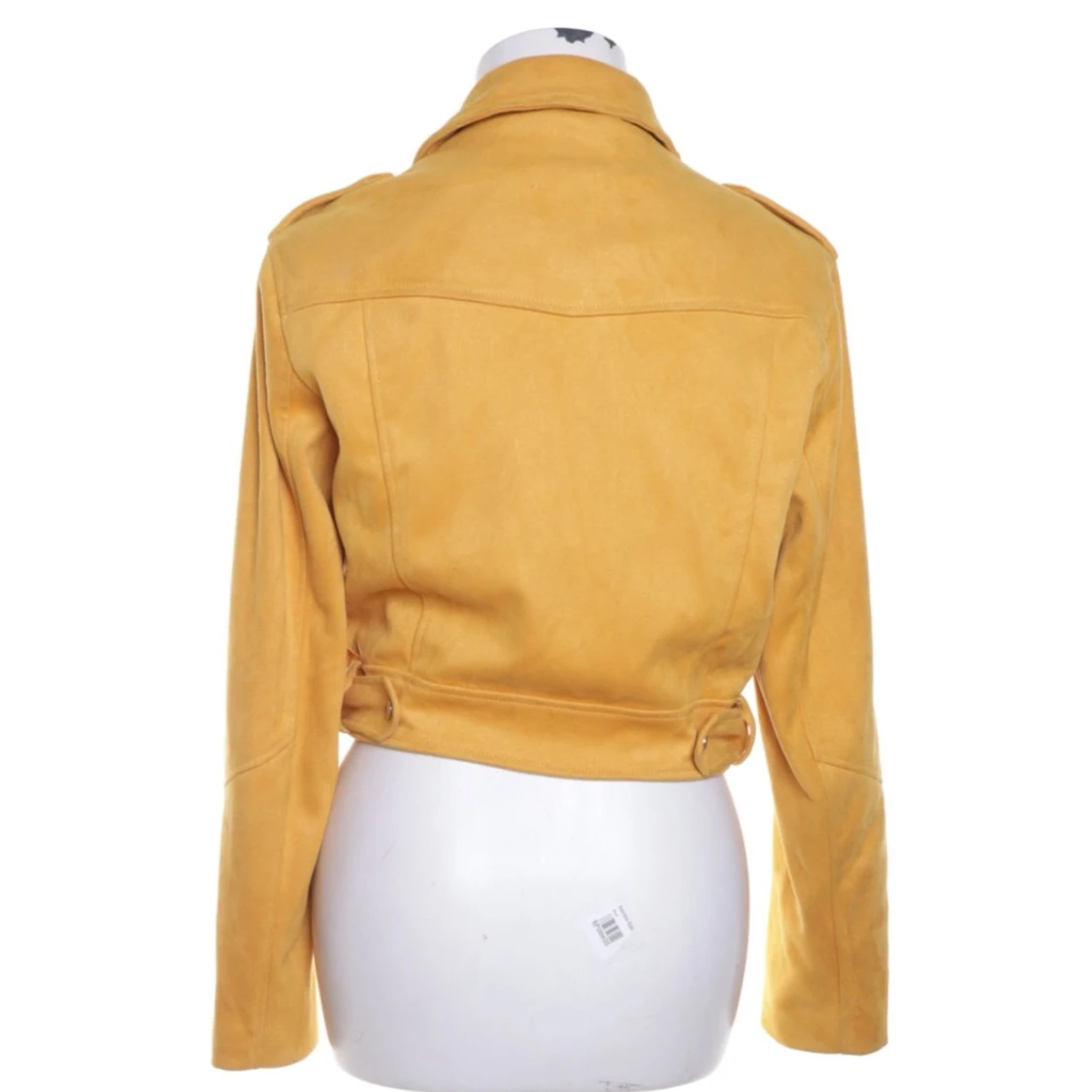 Gul Bikerjacka från Bershka - stl L - 90