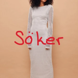 Nakd silvrig klänning  - Söker denna klänning från nakd i silver