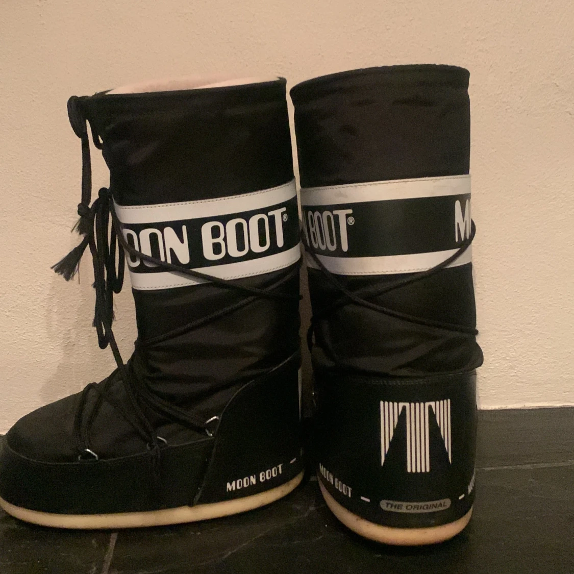 Svarta Moonboots - 91