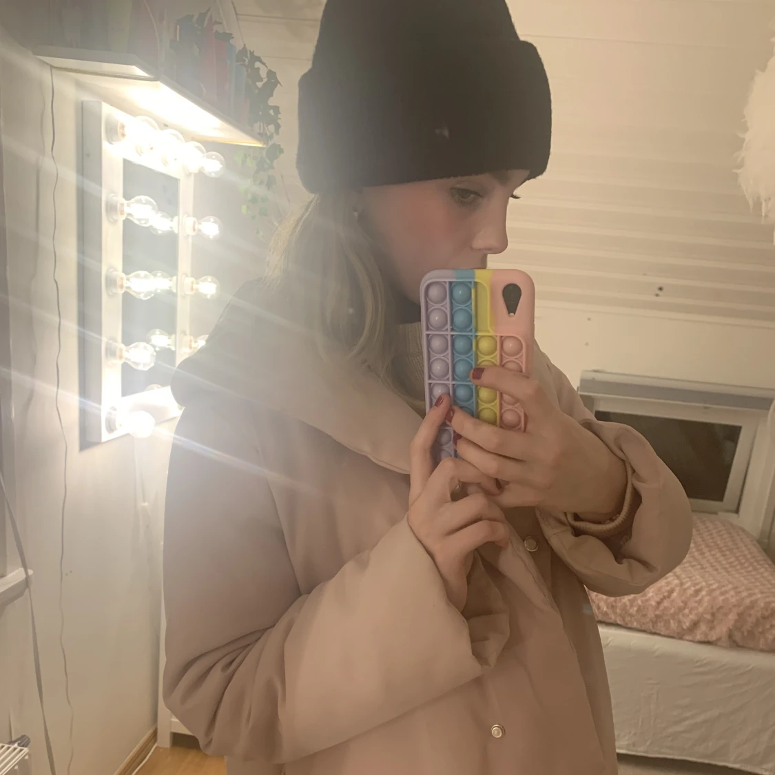 Hm vinterjacka/kappa  - 91