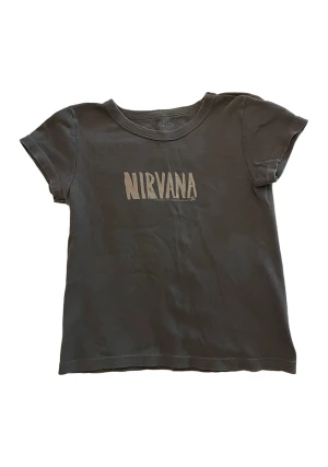Nirvana grå tröja brandy Melville  - Grå nirvana tröja från Brandy Melville, bra kvalitet, säljer pga ingen användning 