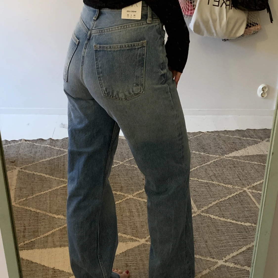 Oanvända jeans från zara!  - 91