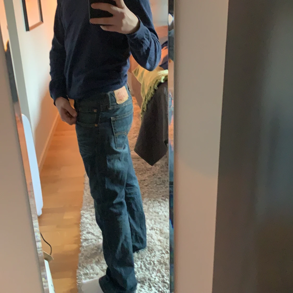 Lågmidjade Levis jeans - 90