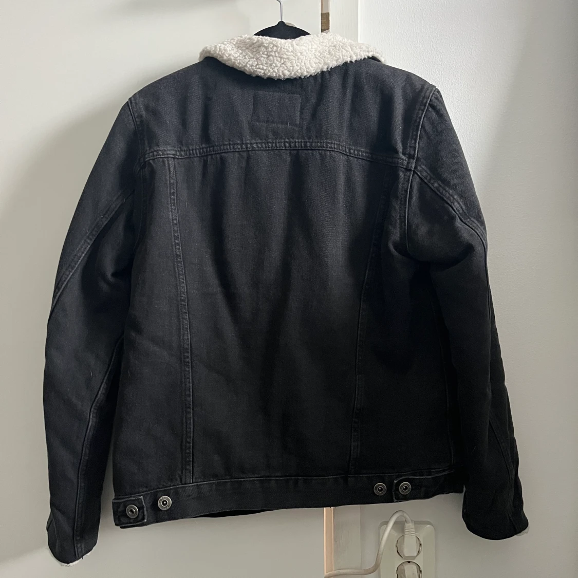 Jeansjacka med foder  - 90