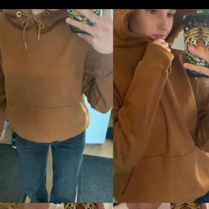 Madlady hoodie  - En snygg brun hoodie från madlady som inte är andvänd och prislappen finns kvar på den, i storlek s