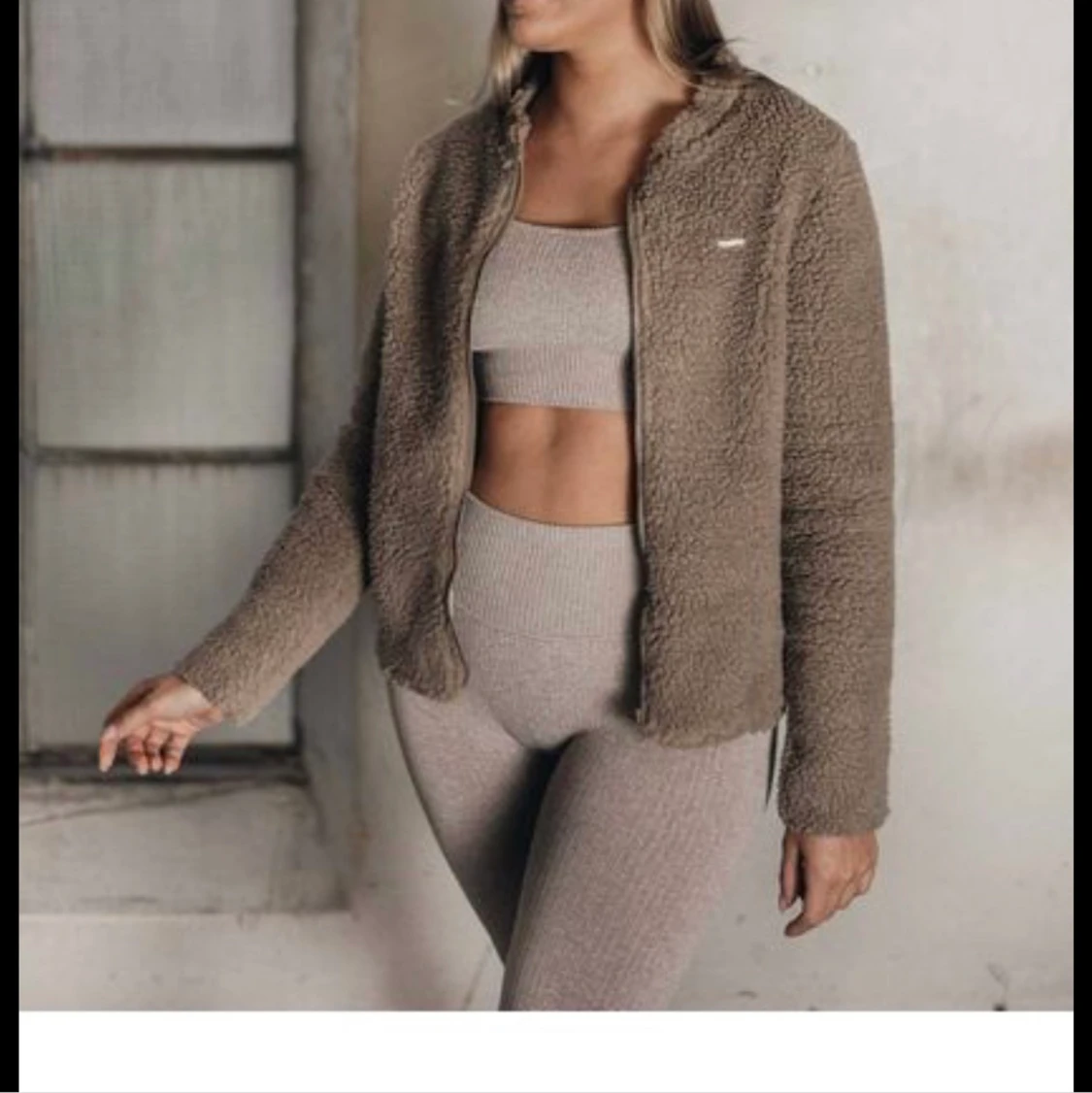 Amin teddy jacka/tröja