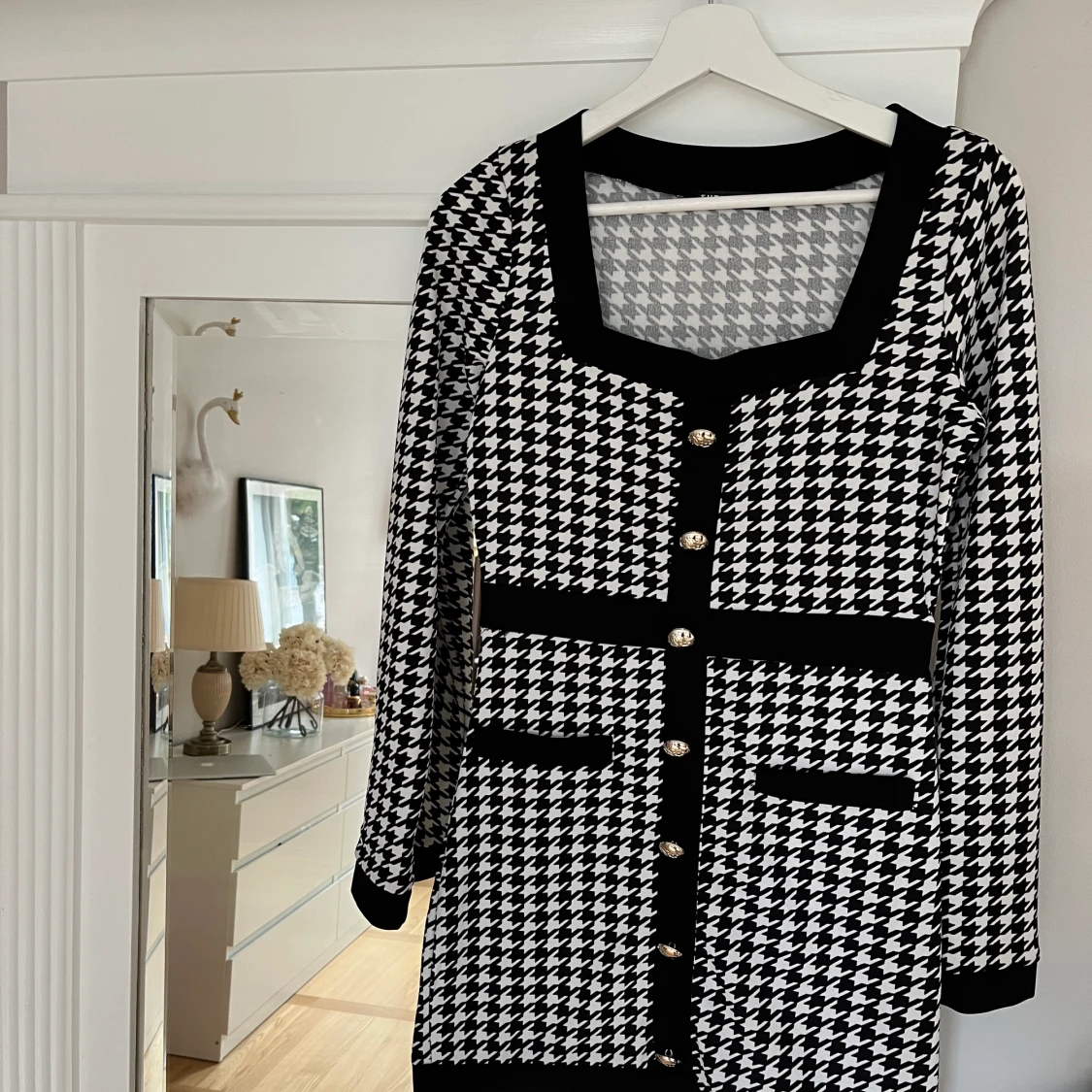 Klänning i mönster XS