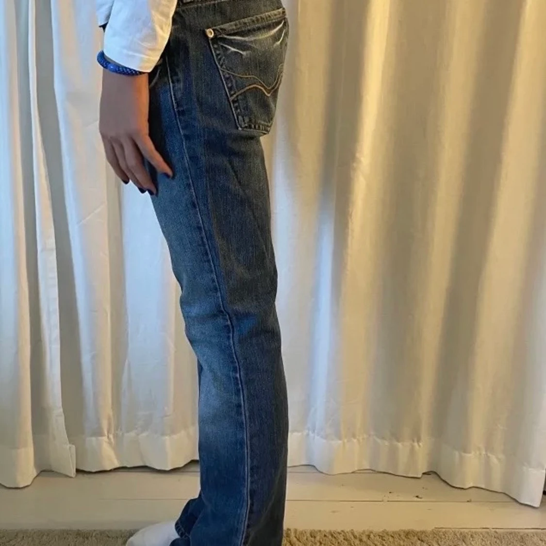 Lågmidjade jeans💗 - 90