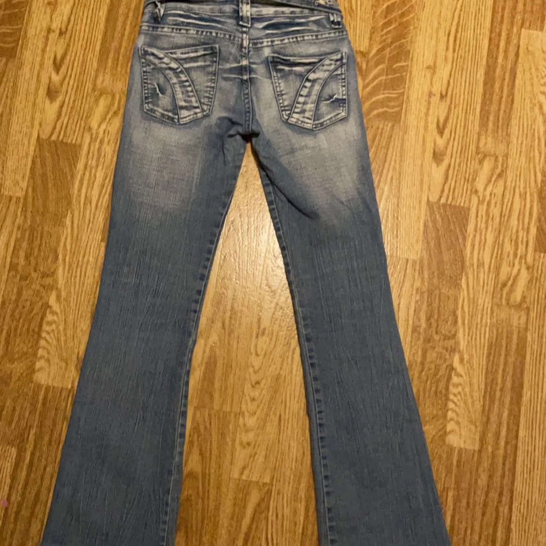 Lågmidjade bootcut jeans  - 90