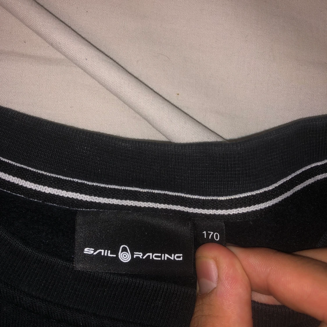 Sail racing tröja (svart) - 90