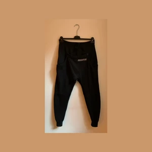 Black Harem Sweatpants with Pouch - Size: Medium Secondhand/Good Condition