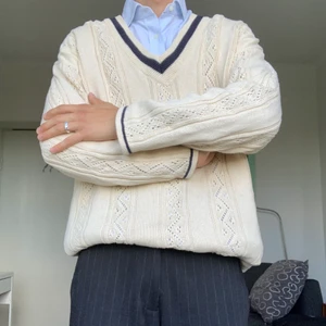 Marc O’Polo ull tröja -  Marc O’Polo tjocktröja vneck