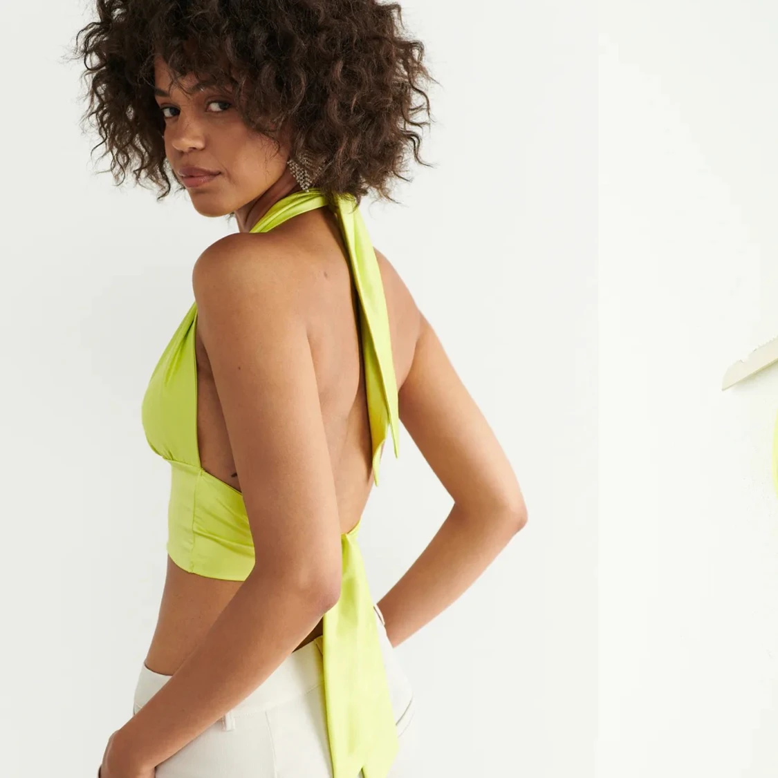 Pia halterneck top  - 90