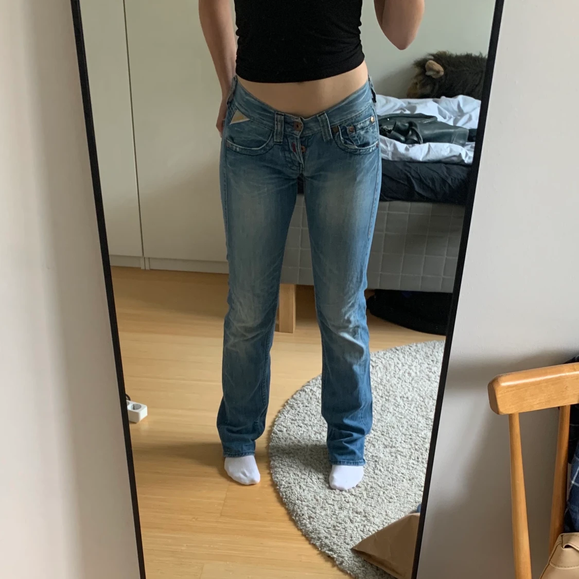 Lågmidjade replay jeans 