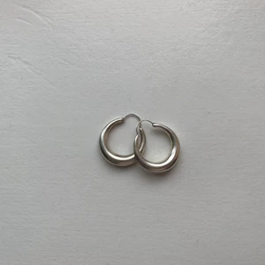 Örhängen All Blues. Large Fat Snake i silver  - Superfina hoops från All Blues, modell Fat Snake i storlek large. Silver. Fint skick! Nypris ca 4000kr.   Frakt: 50kr 