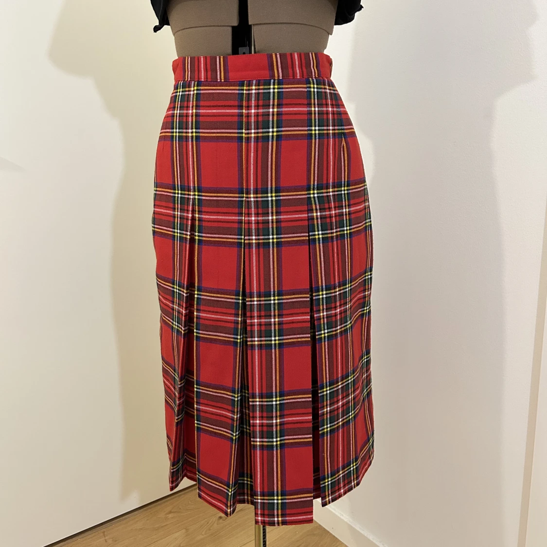 Vintage Rötrutig kjol - 90