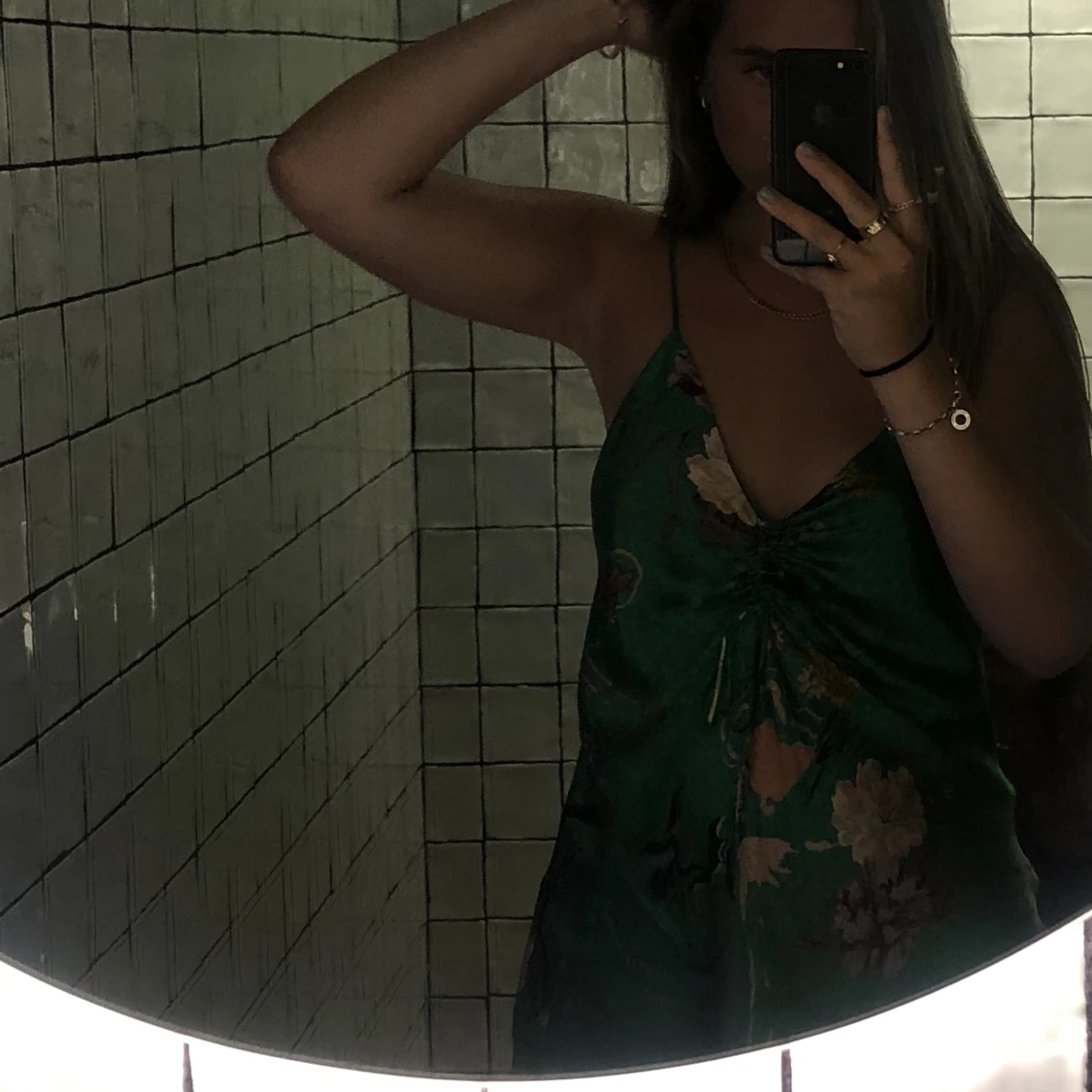 Grön klänning  - 90